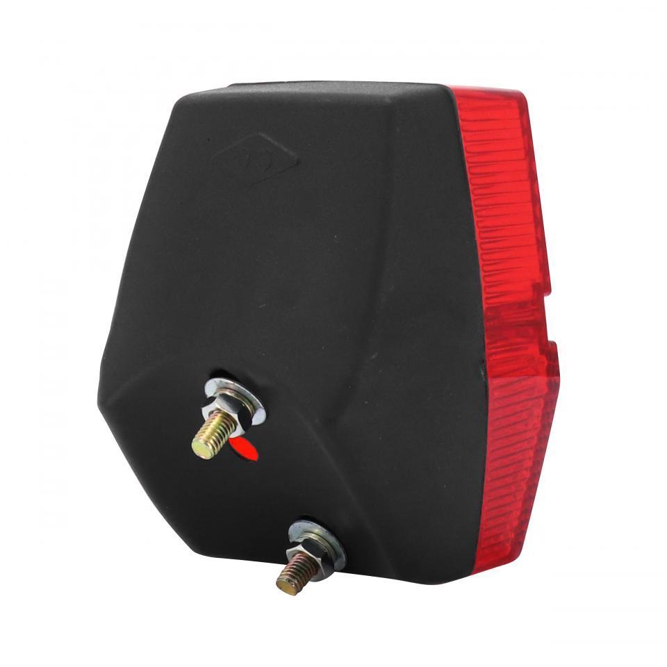 Feu arrière rouge et support noir pour mobylette MBK 51 Neuf cyclo cyclomoteur