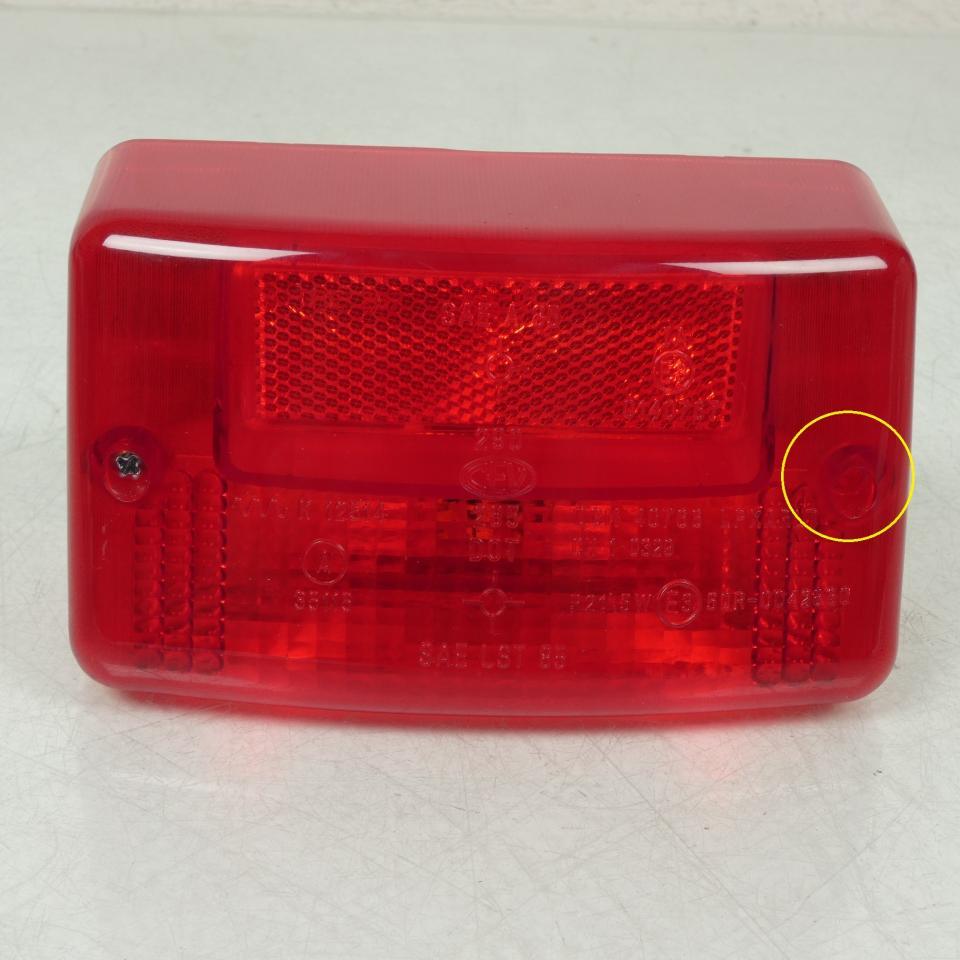 Feu Stop arrière rouge origine pour scooter Peugeot 50 SC 711432 290 285 CEV