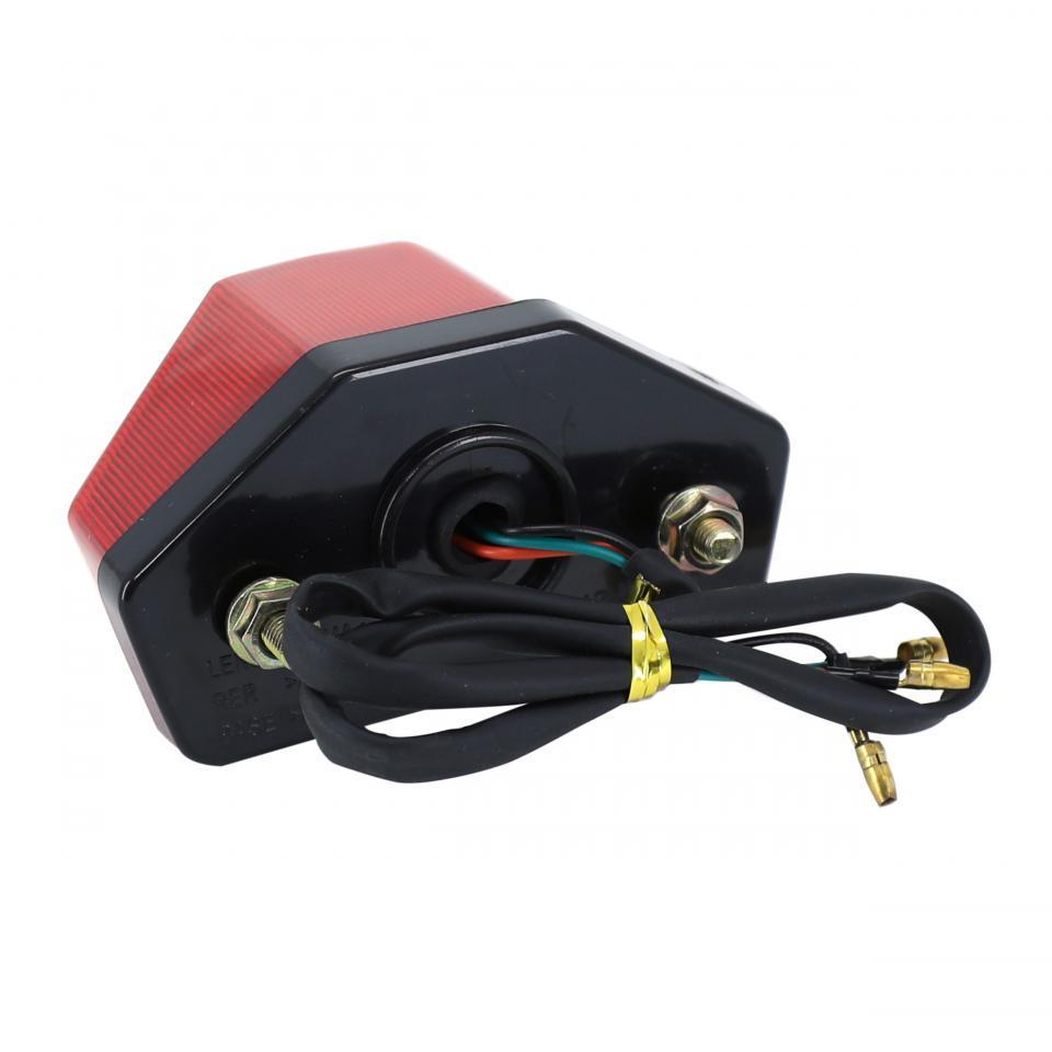 Feu arrière 12V a LED cabochon rouge P2R pour moto Rieju 50 MRT Neuf