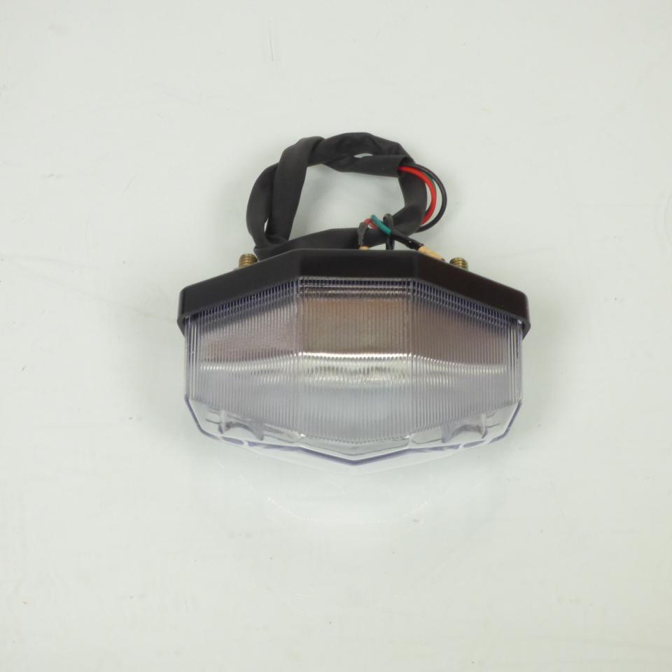 Feu arrière 12V a LED cabochon transparent pour moto Rieju 50 MRT 2009 à 2017