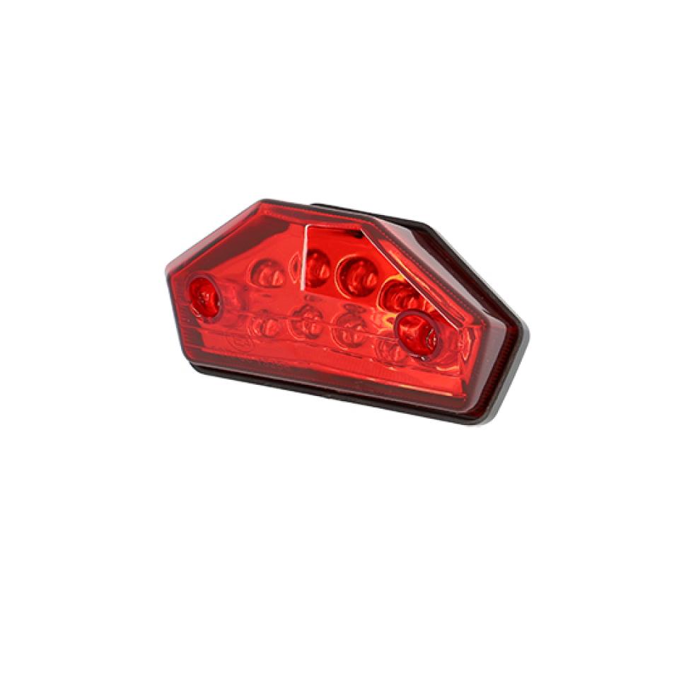 Feu arrière 12V a LED cabochon rouge Tun'R pour moto Rieju 50 MRT 2009 à 2017