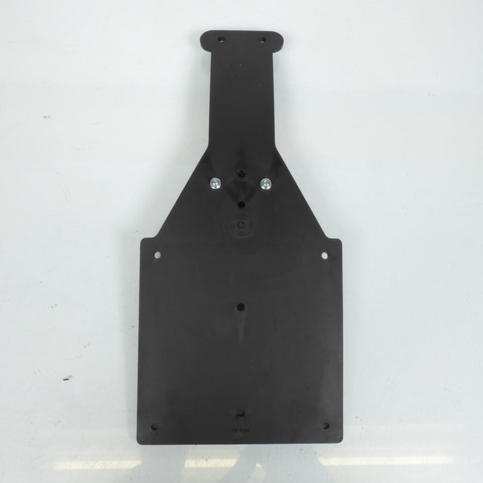 Feu arrière rectangle rouge + bavette caoutchouc souple pour moto enduro vintage