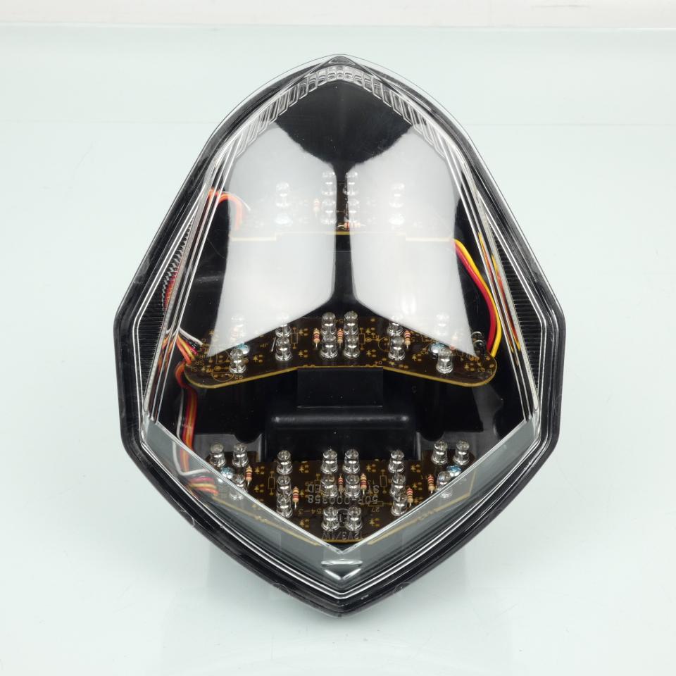 Feu arrière LED transparent  Vicma pour moto Suzuki 1000 Gsx-R 2003 à 2004 Neuf