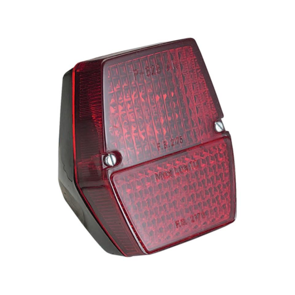 Feu arrière rouge et noir pour mobylette MBK 51 P-628 AR Neuf cyclo cyclomoteur
