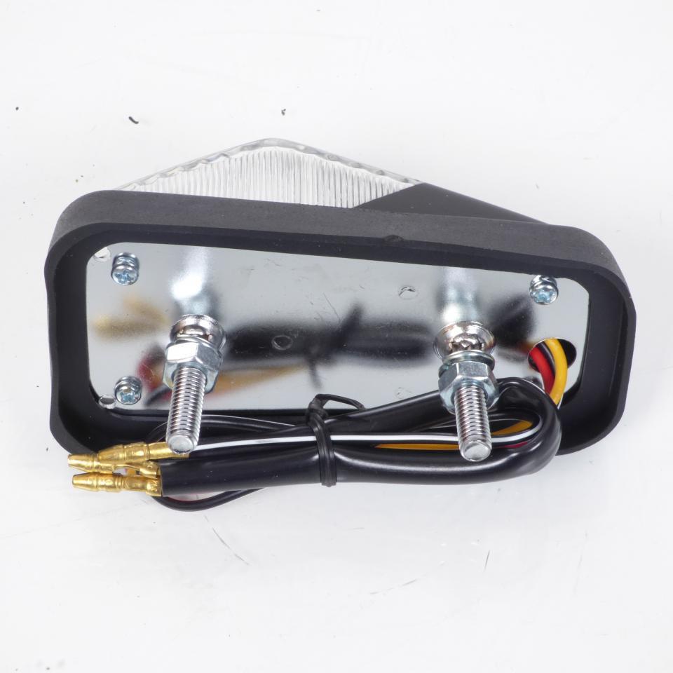 Feu stop arrière transparent neuf FEU16620T pour moto 50 à boite cyclo cyclomoteur