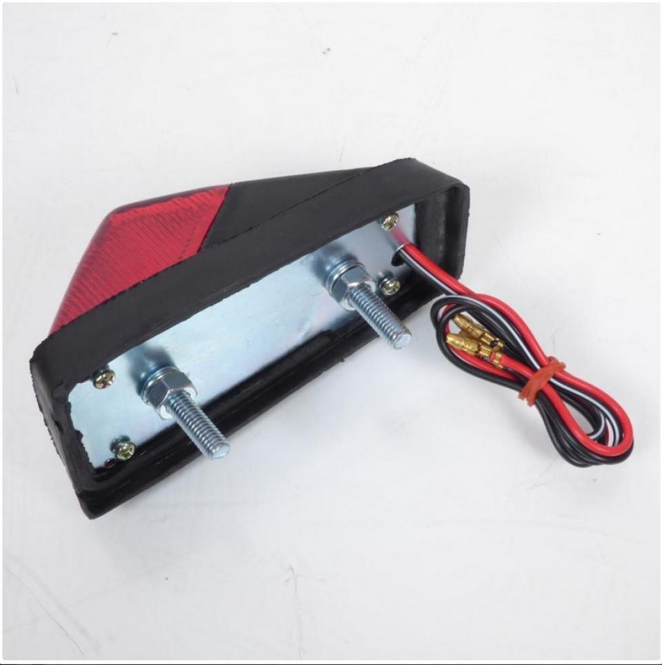 Feu arrière rouge pour moto type enduro Honda XR Neuf pour moto tout terrain TT 50 à boite