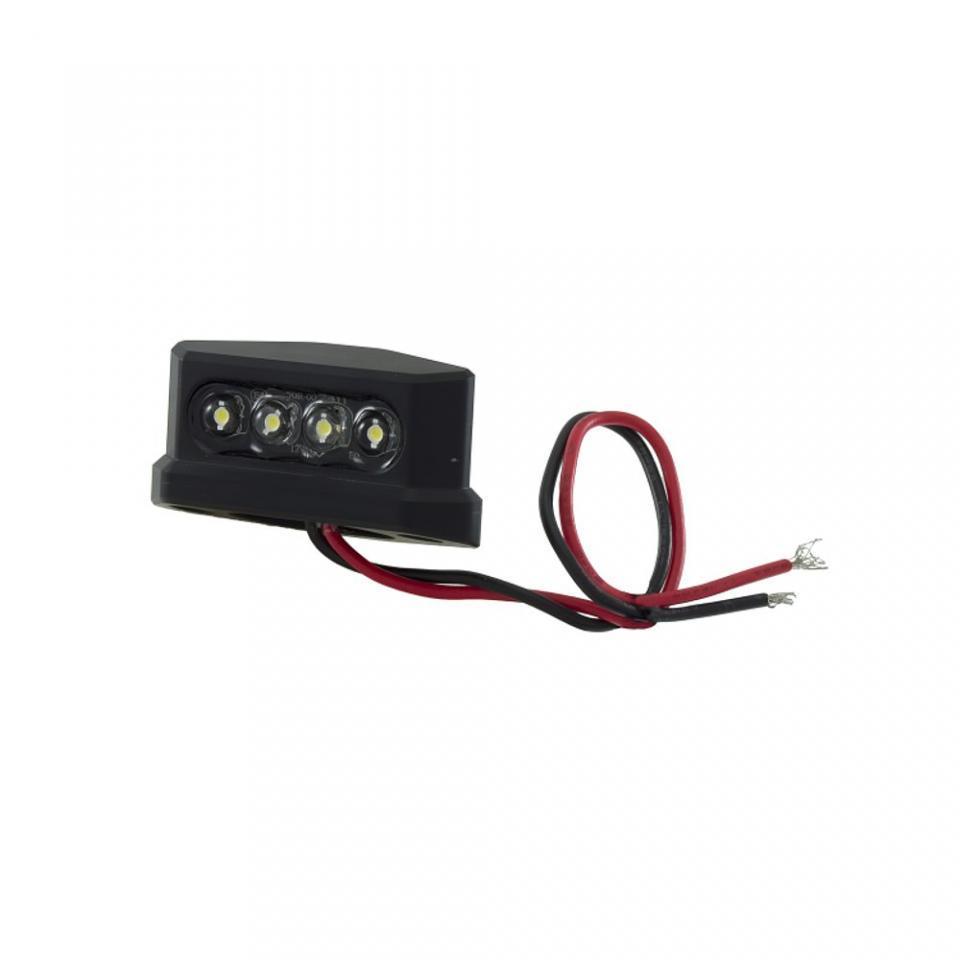 Éclairage de plaque 4 LED 12V homologué RMS pour moto scooter 50 à boîte Neuf