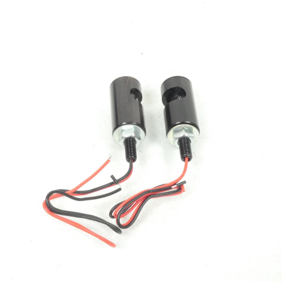 Paire Pion Noir Ampoule éclairage de plaque Générique pour moto Neuf