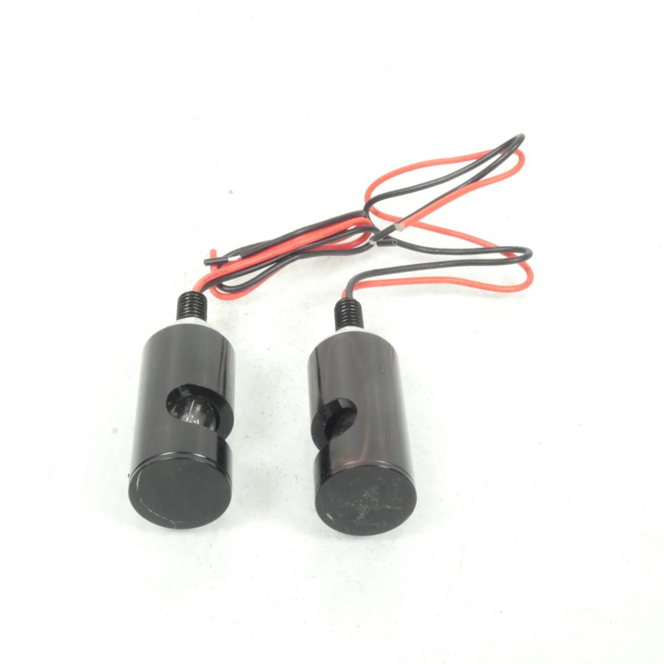 Paire Pion Noir Ampoule éclairage de plaque Générique pour moto Neuf