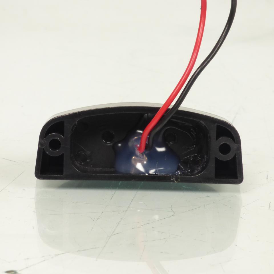 Éclairage de plaque One pour Auto 4 LED 12V noir / métal Neuf