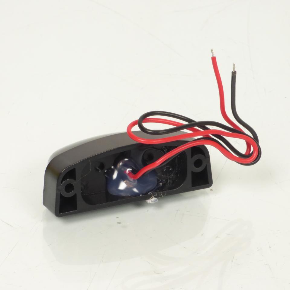 Éclairage de plaque One pour Auto 4 LED 12V noir / métal Neuf