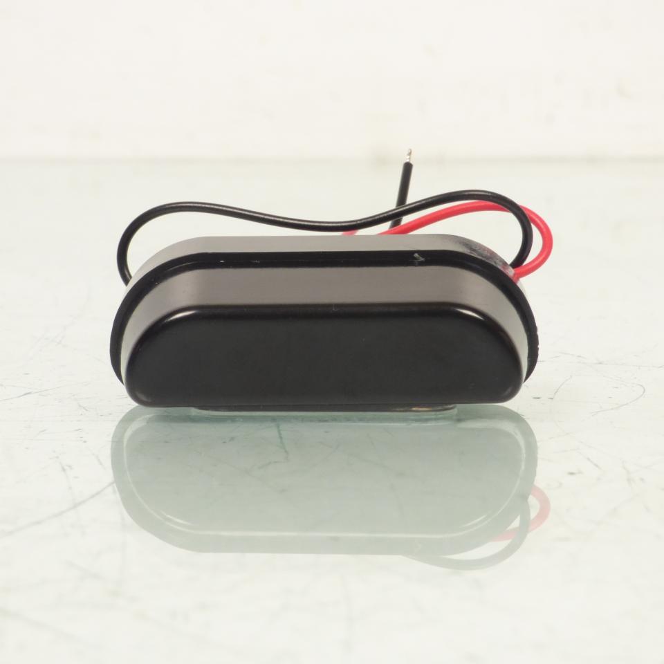 Éclairage de plaque One pour Auto 4 LED 12V noir Neuf