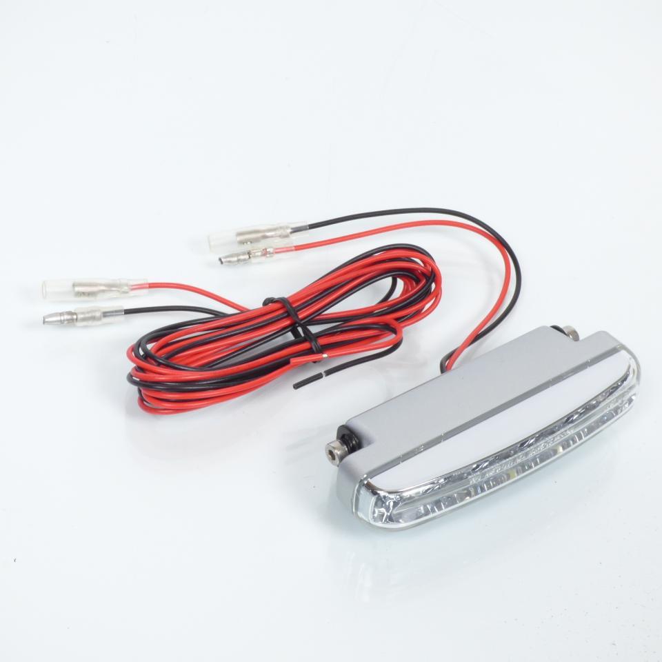 Éclairage de plaque 5 LED 12V éclairage rouge Mad pour moto scooter 50 à boite