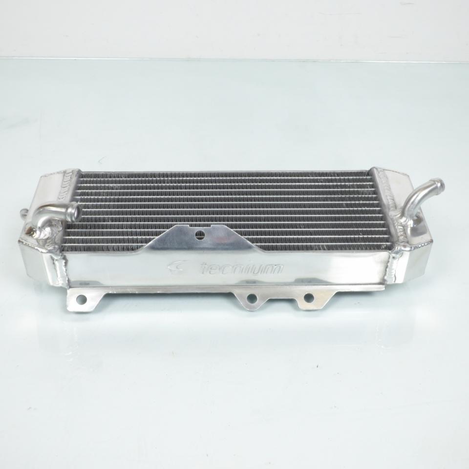 Radiateur gauche Tecnium pour moto cross enduro Kawasaki 250 KX-F 2009 2010 Neuf