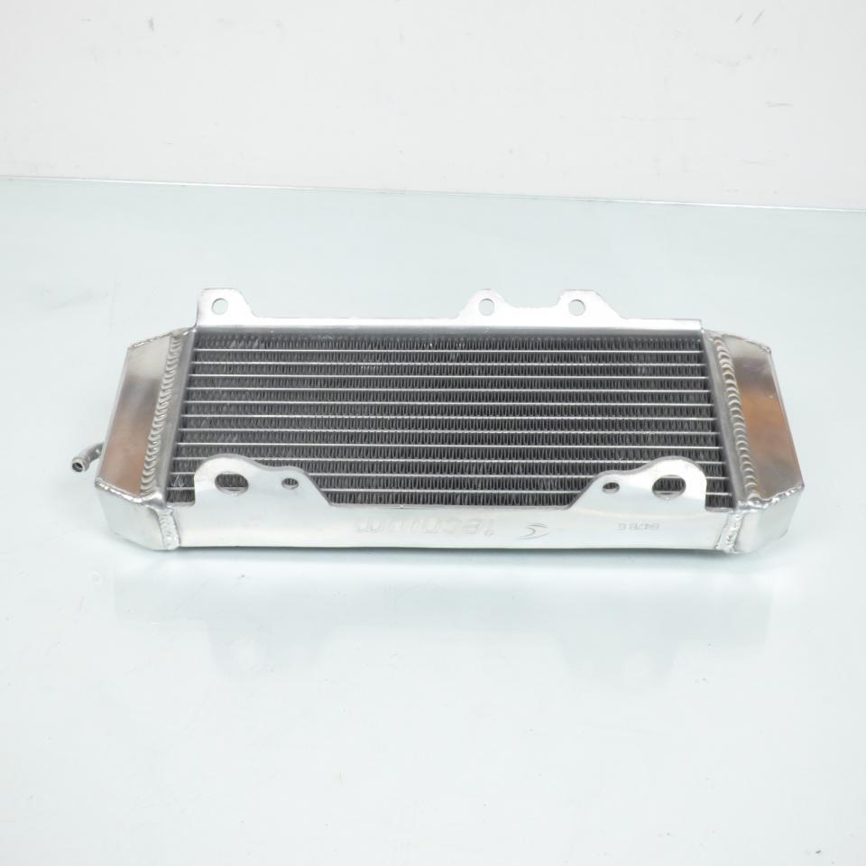 Radiateur gauche Tecnium pour moto cross enduro Kawasaki 250 KX-F 2009 2010 Neuf