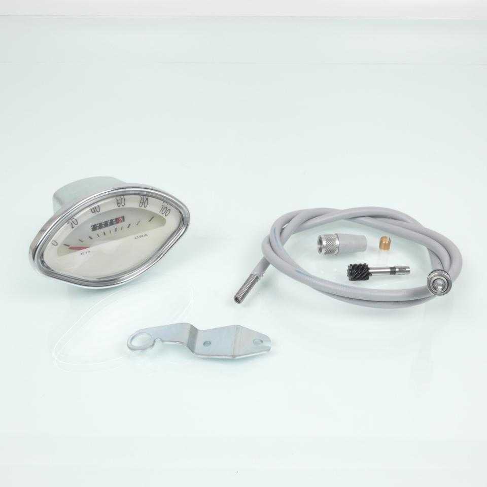 Compteur RMS pour scooter Piaggio 150 Vespa Gl 1961-1964 089377 / 100Km/h Neuf