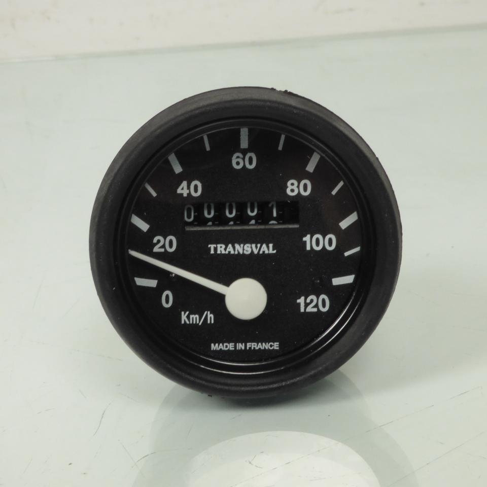 Compteur rond 120Kmh  Transval pour mobylette MBK 50 51 120 / 5440400401202 Neuf