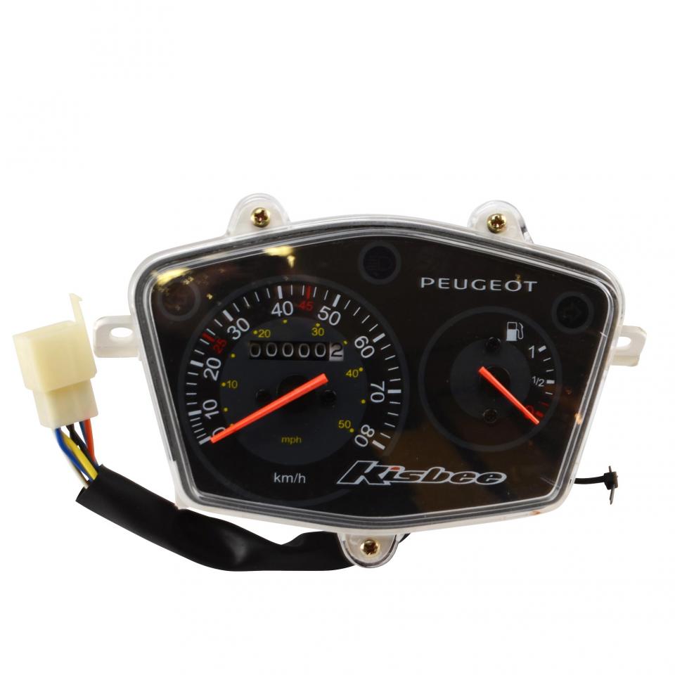Compteur SELECTION CGN MOTORISE pour Scooter Peugeot 50 Kisbee 4T 2010 à 2017 7 fils Neuf