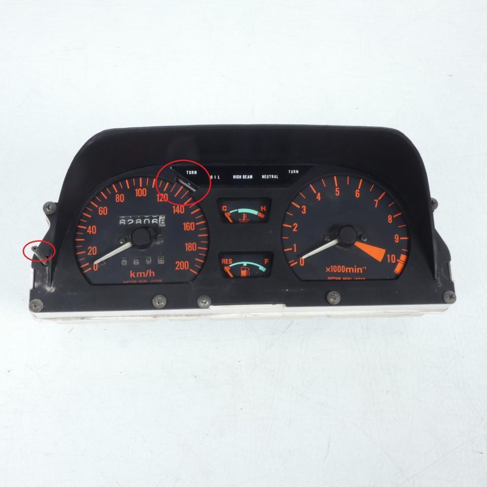 Compteur compte tour tableau de bord origine pour moto Honda 500 CX Sport Occasion