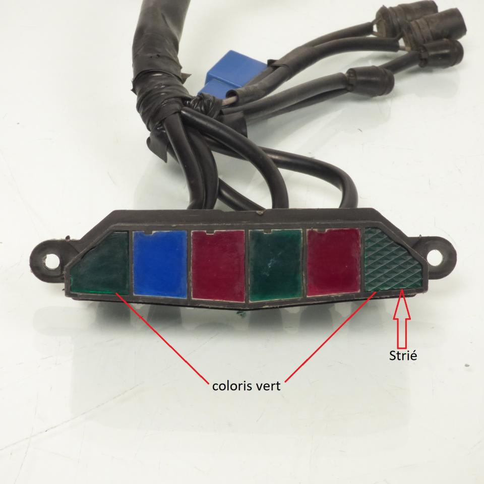 Bloc de témoins lumineux de tableau de bord origine pour moto Suzuki GSXR