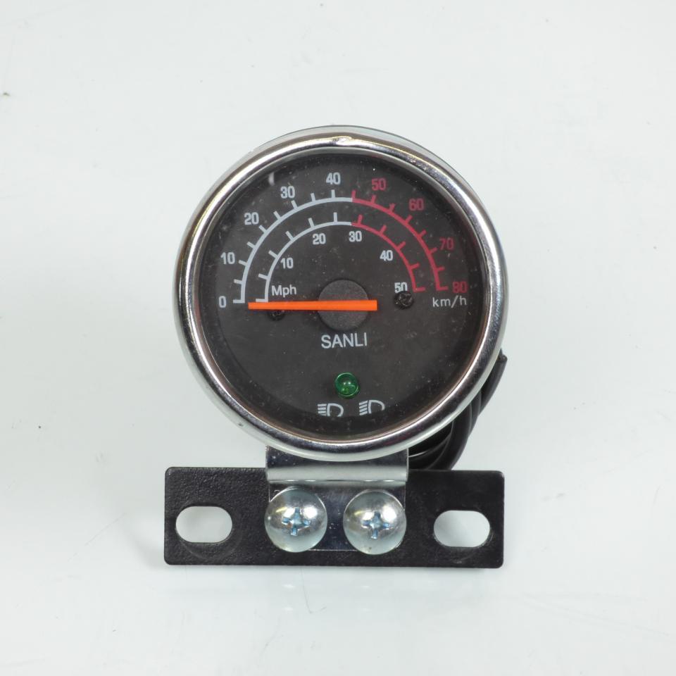 Compteur rond Sanli pour quad Polari Mini ATV 80Km/h Neuf