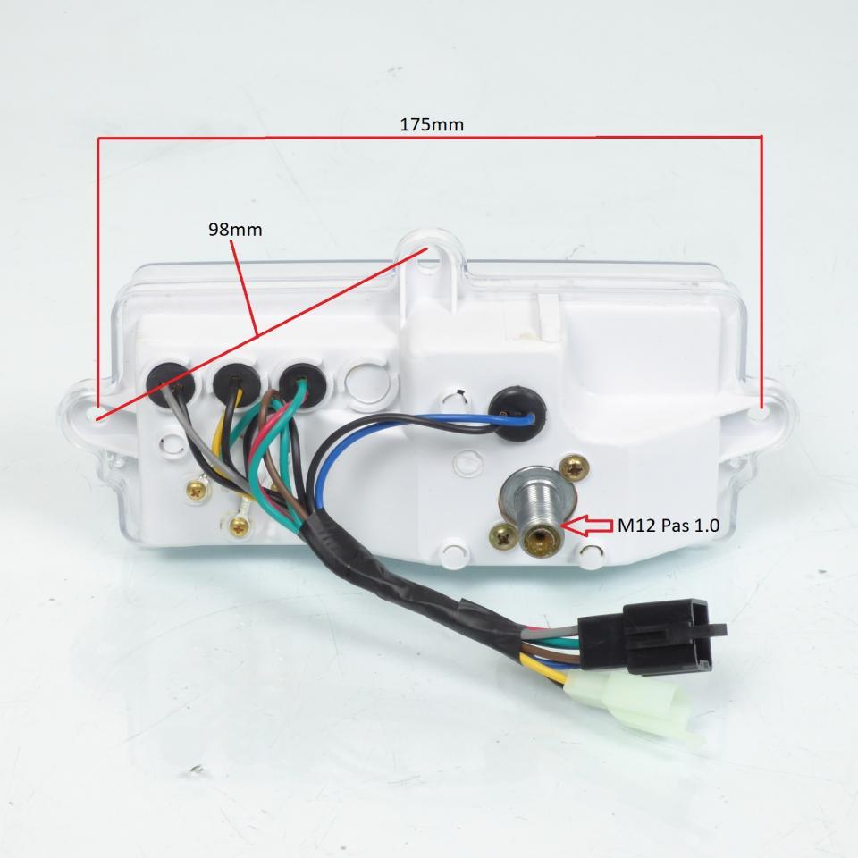 Compteur P2R pour scooter MBK 50 Spirit 1999 2000 2001 2002 2003 Neuf