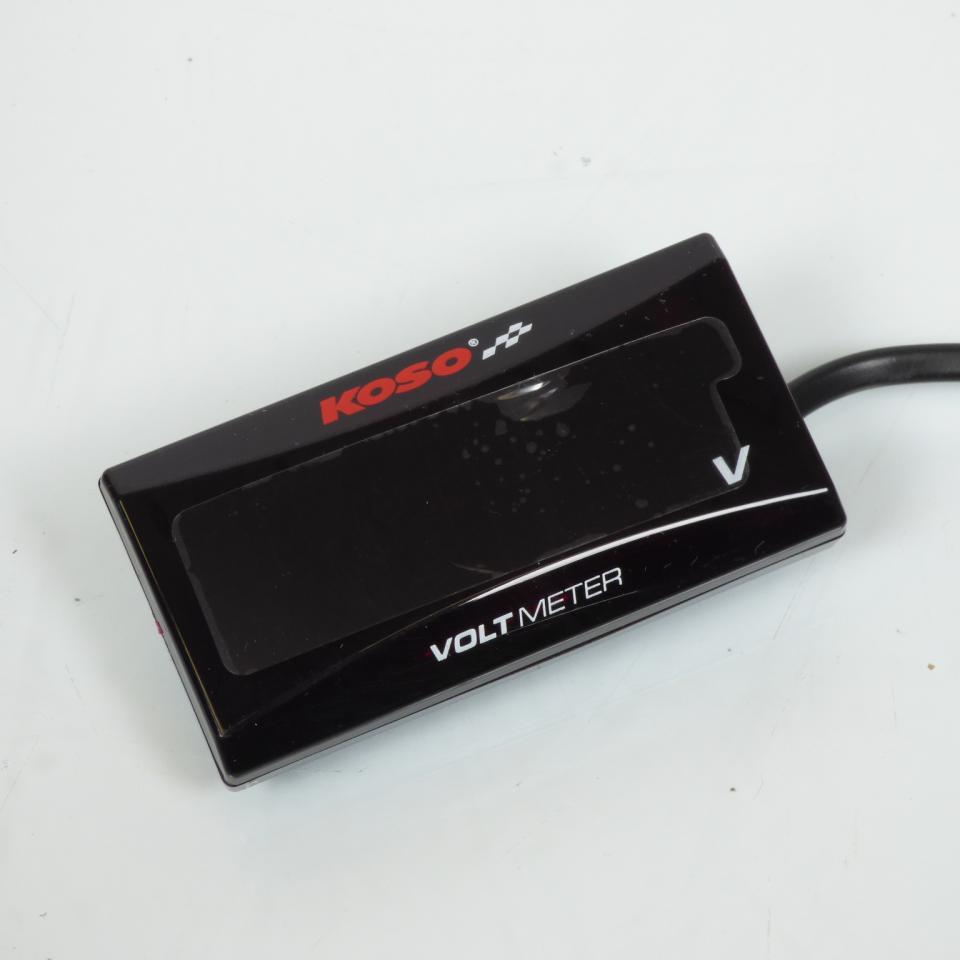 Voltmètre digital Koso extra fin neuf KO-BA024R00 pour moto scooter auto