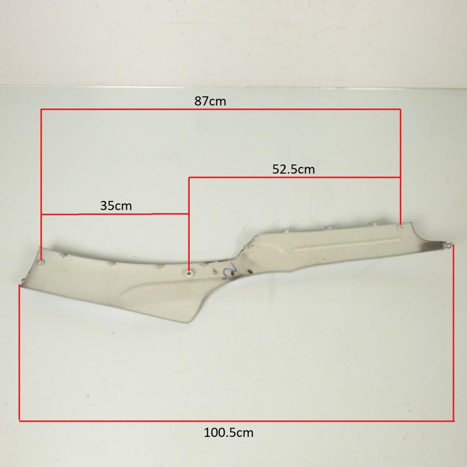 Sabot bas de caisse droit origine pour Scooter Yiying 50 YY50QT TB00-070301005 gris BZ-GY50-17 Neuf