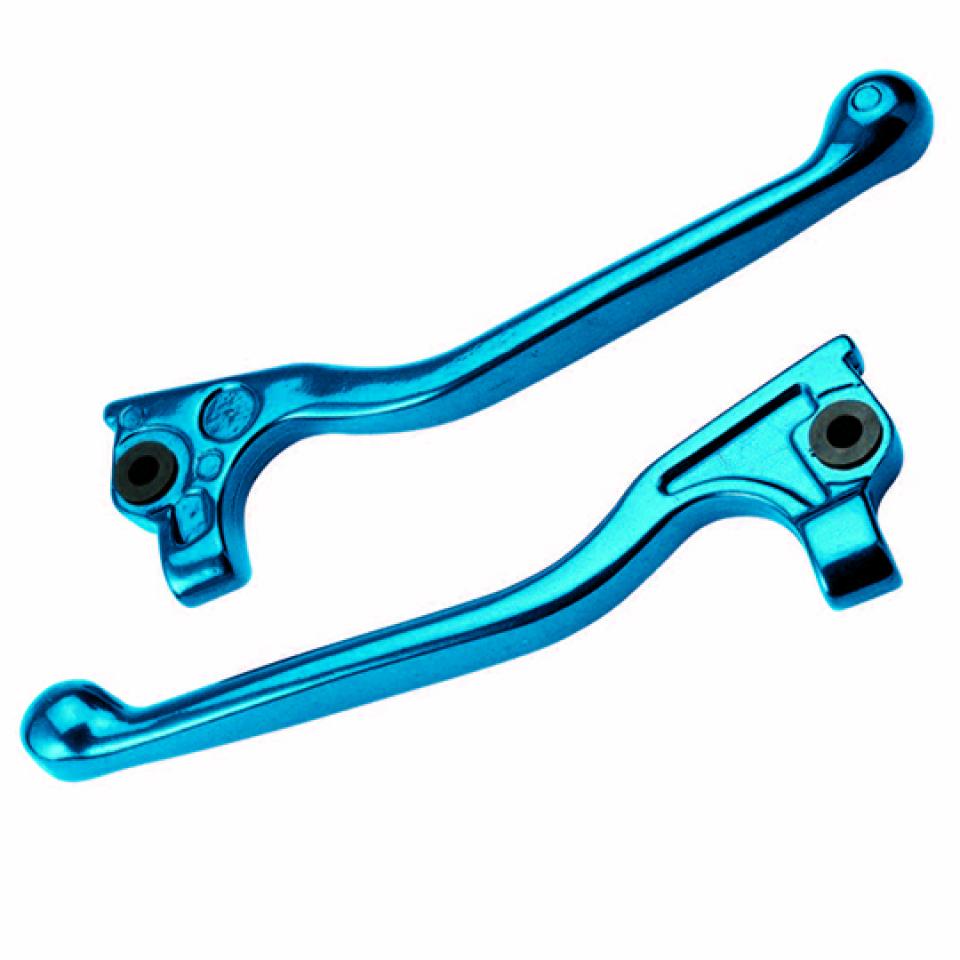 Paire de levier frein bleu droit Vicma pour scooter Peugeot 50 Speedfight 1 Neuf