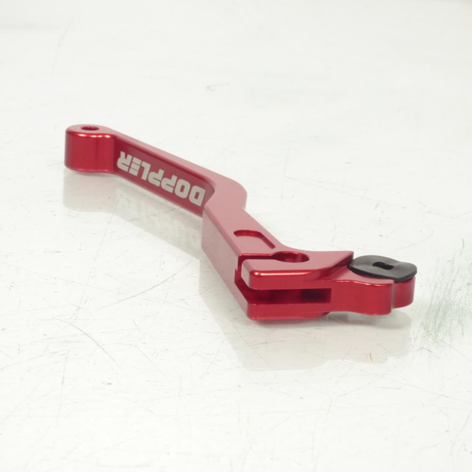 Paire de levier rouge Doppler pour moto Beta 50 RR enduro freinage Grimeca Neuf