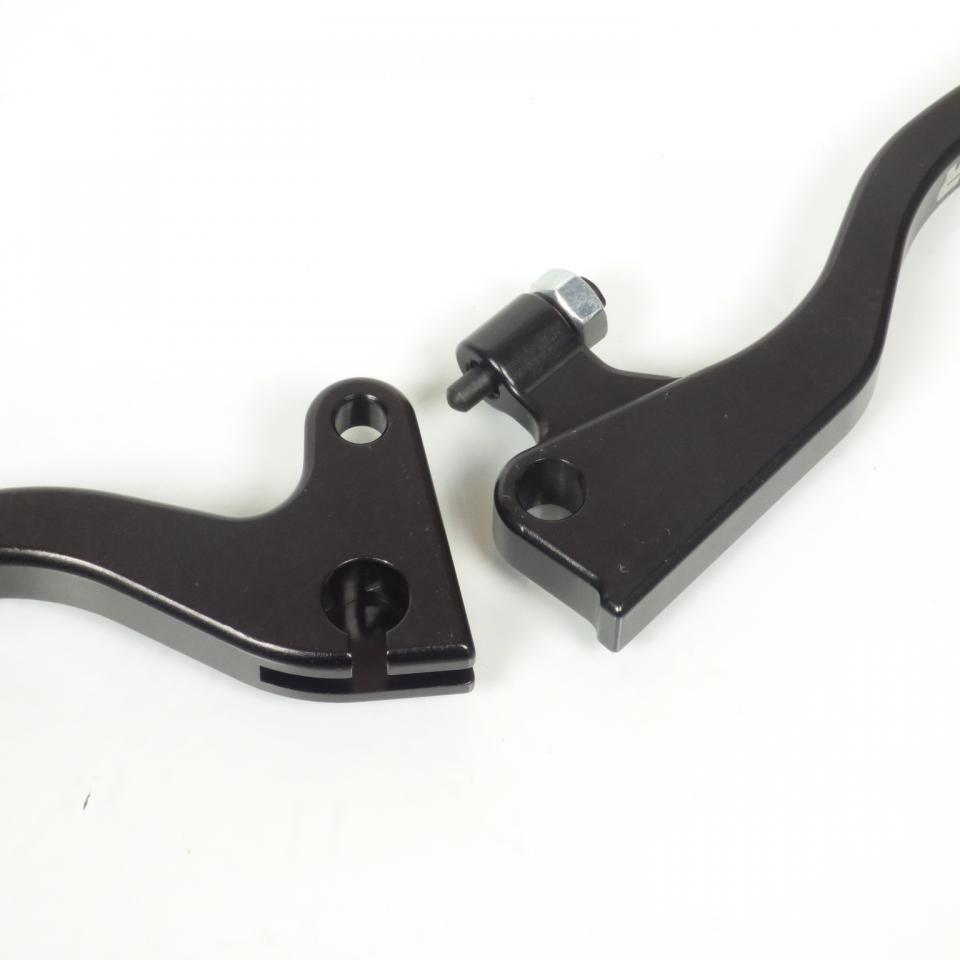 Paire de levier noir Doppler pour Moto Sherco 50 SE-R Après 2011 frein J.JUAN