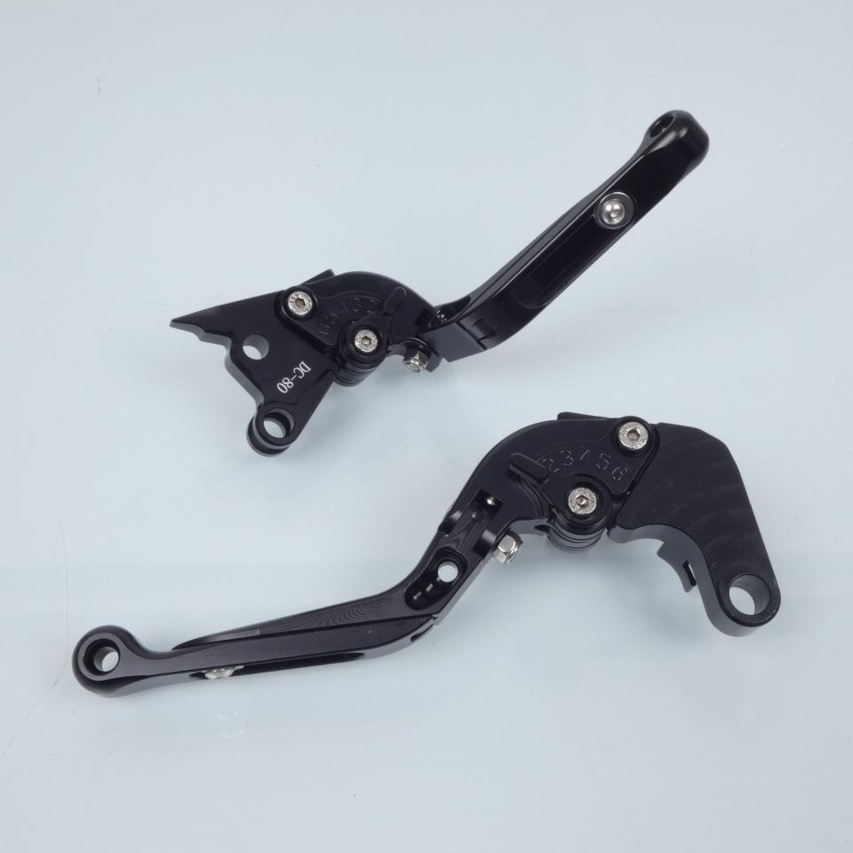 Levier Sifam pour moto Aprilia 1000 Tuono V4R 2011 à 2013 alu noir / paire Neuf