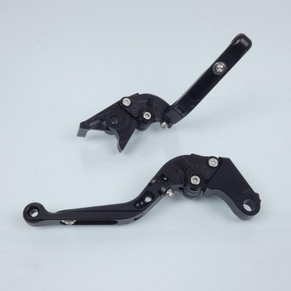 Levier Sifam pour moto Honda 750 NC X 2014 à 2019 alu CNC noir / paire Neuf