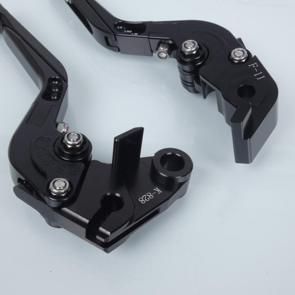 Levier Sifam pour moto Kawasaki 1000 Zx-10 R Ninja Abs 2016 à 2020 noir / paire