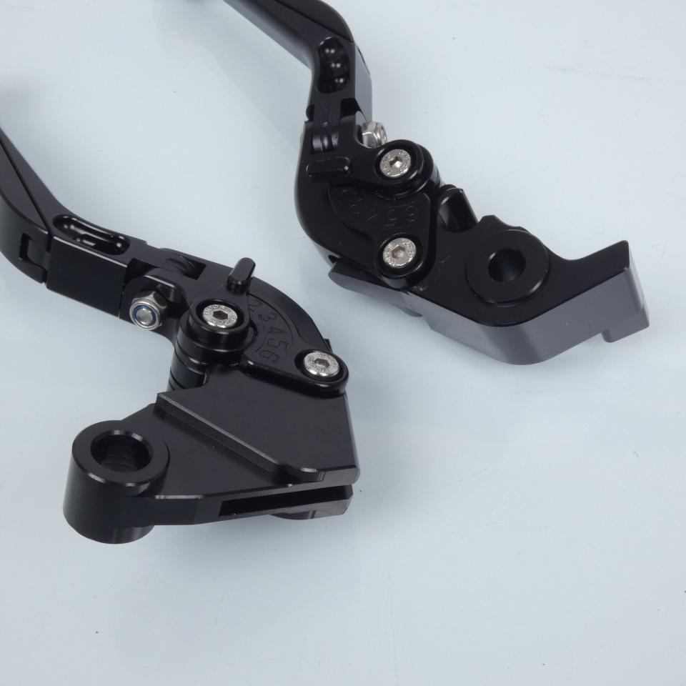 Levier Sifam pour moto Kawasaki 1000 Zx-10 R Ninja Abs 2016 à 2020 noir / paire