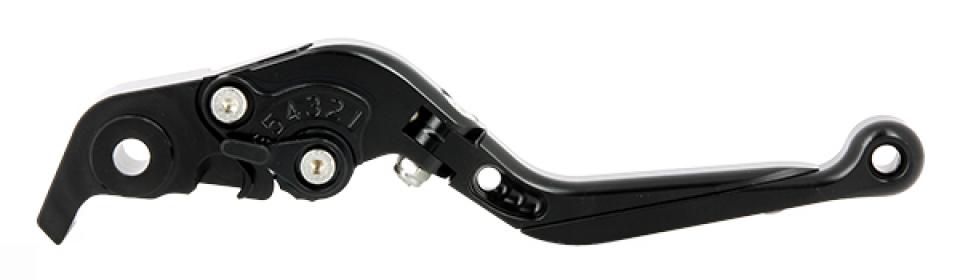 Levier frein droit Myra pour Moto MV Agusta 1000 F4 RR Corsa Corta 2011 à 2012 alu CNC noir repliable / paire Neuf