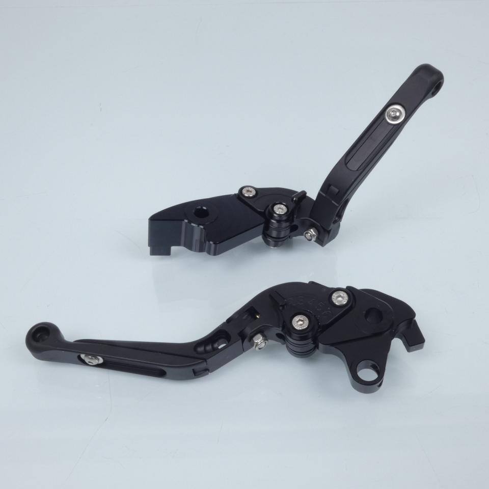 Levier Sifam pour moto Honda 1200 VFR F 2010 à 2011 alu CNC noir / paire Neuf