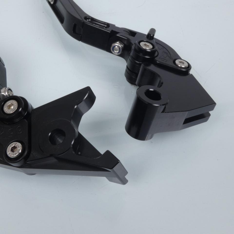 Levier Sifam pour moto Triumph 600 TT 2000 à 2003 alu CNC noir / paire Neuf