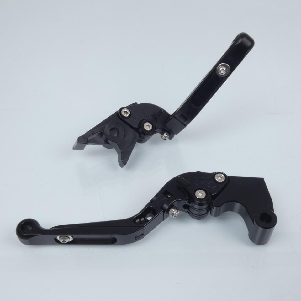 Levier Sifam pour moto Triumph 600 TT 2000 à 2003 alu CNC noir / paire Neuf