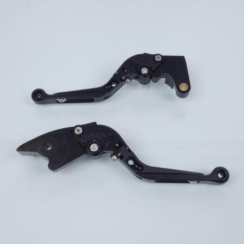 Levier Myra pour moto Honda 954 Cbr Rr Fireblade 2002 à 2003 alu noir paire Neuf