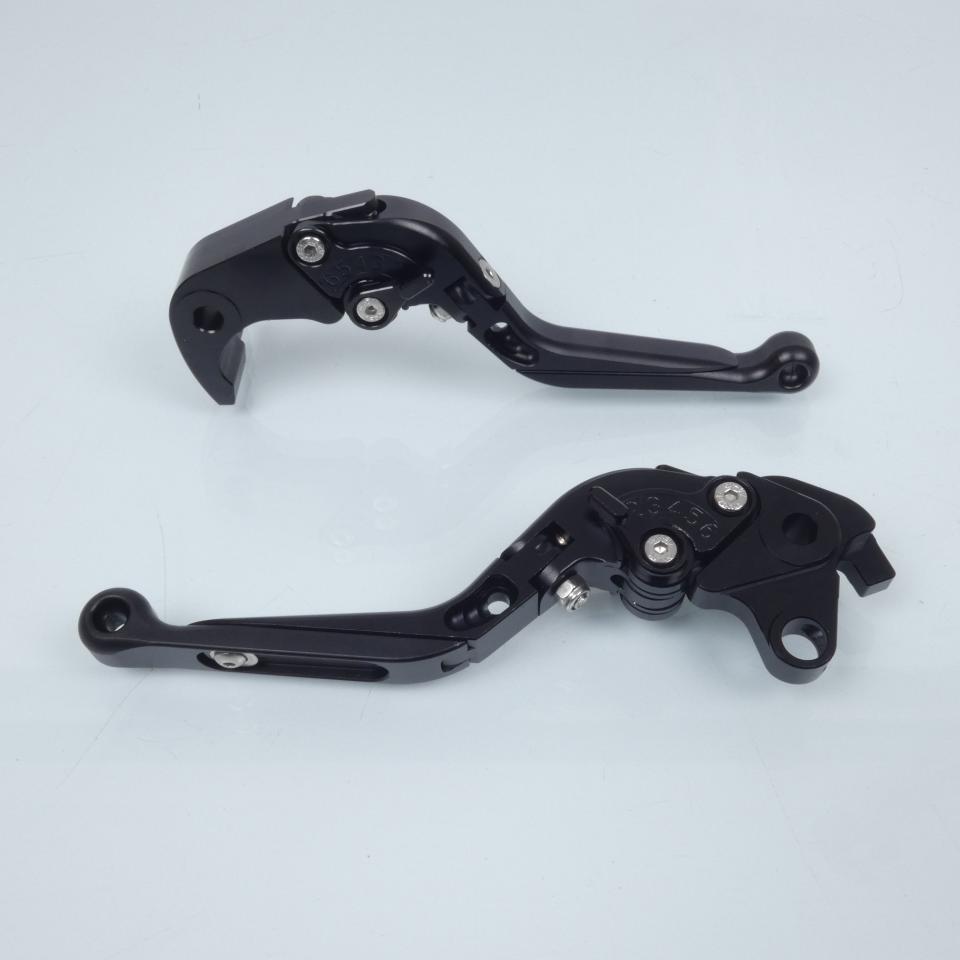 Levier Myra pour moto Honda 1000 Cb R 2008 à 2016 alu CNC noir / paire Neuf