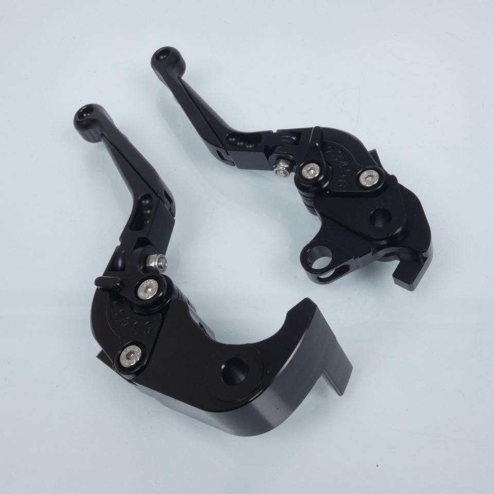 Levier Myra pour moto Honda 1000 Cbr Rr Fireblade 2004 à 2007 noir / paire Neuf