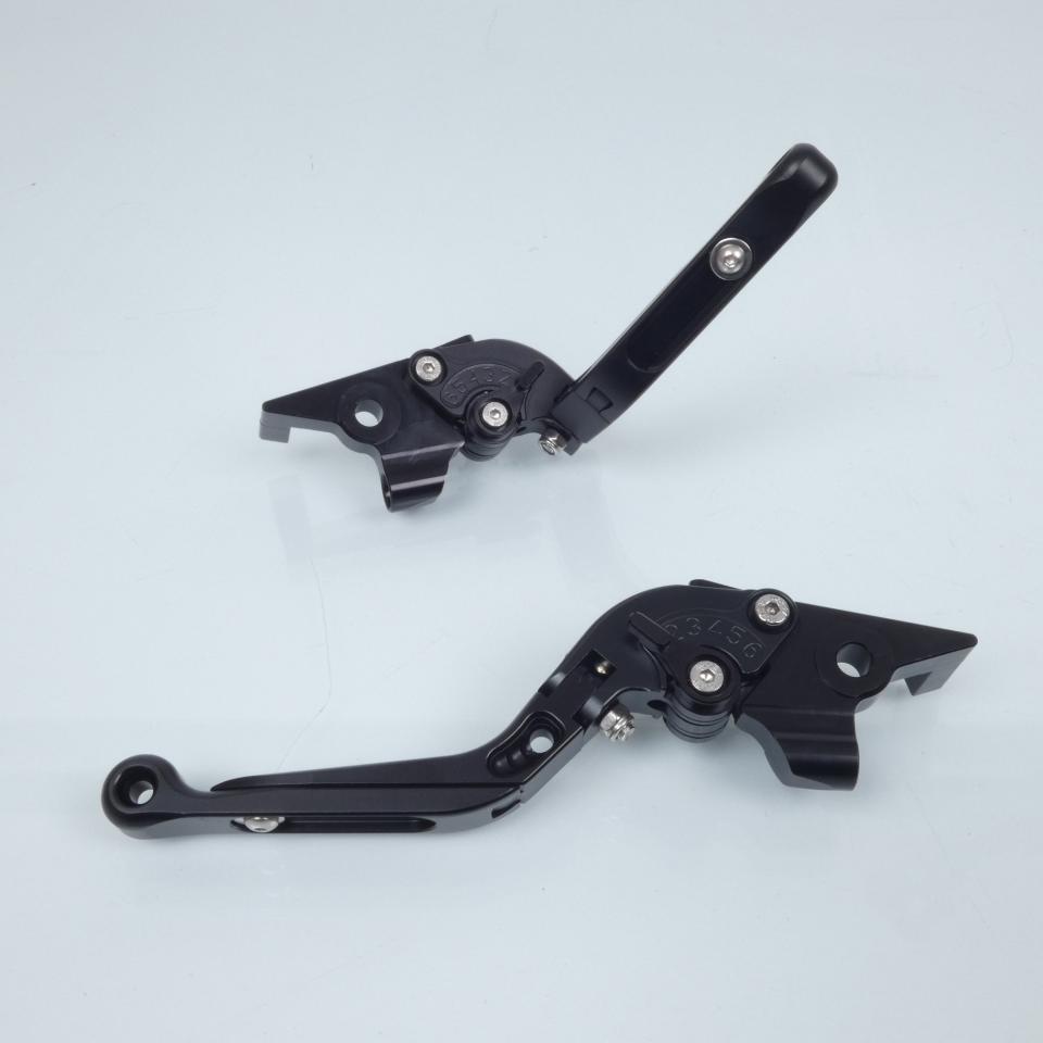 Levier frein Sifam pour scooter Yamaha 500 Xp T-Max Abs 2008 à 2011 noir / paire