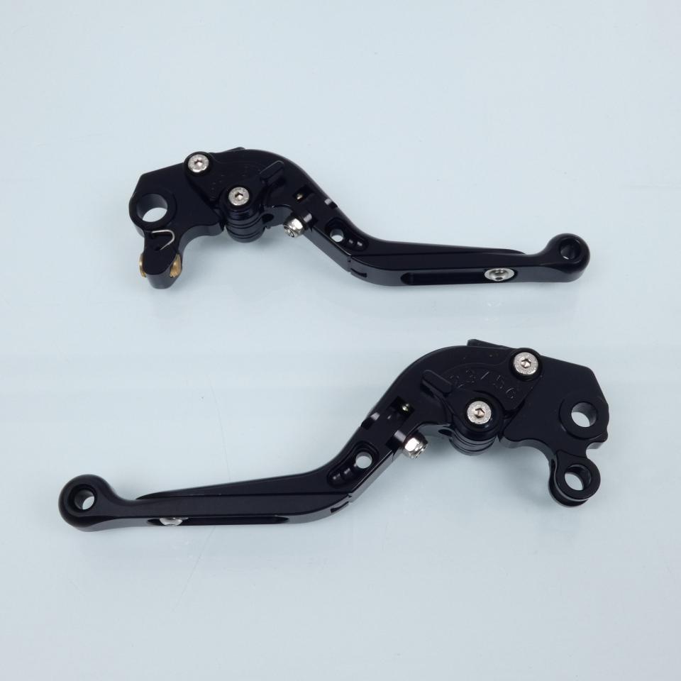 Levier frein droit Sifam pour Moto KTM 690 Duke 2012 à 2013 alu CNC noir / paire Neuf