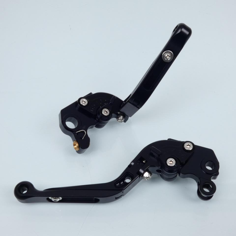 Levier frein droit Sifam pour Moto KTM 690 Duke 2012 à 2013 alu CNC noir / paire Neuf