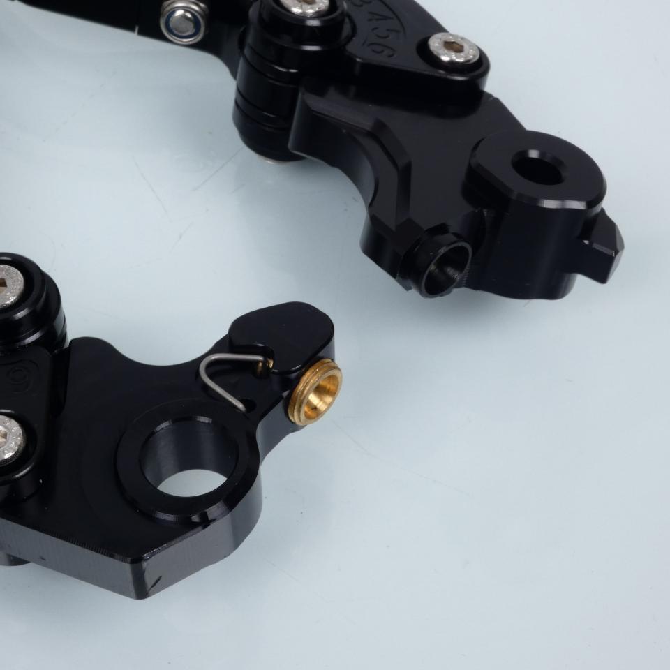 Levier frein droit Sifam pour Moto KTM 690 Duke 2014 à 2015 alu CNC noir / paire Neuf