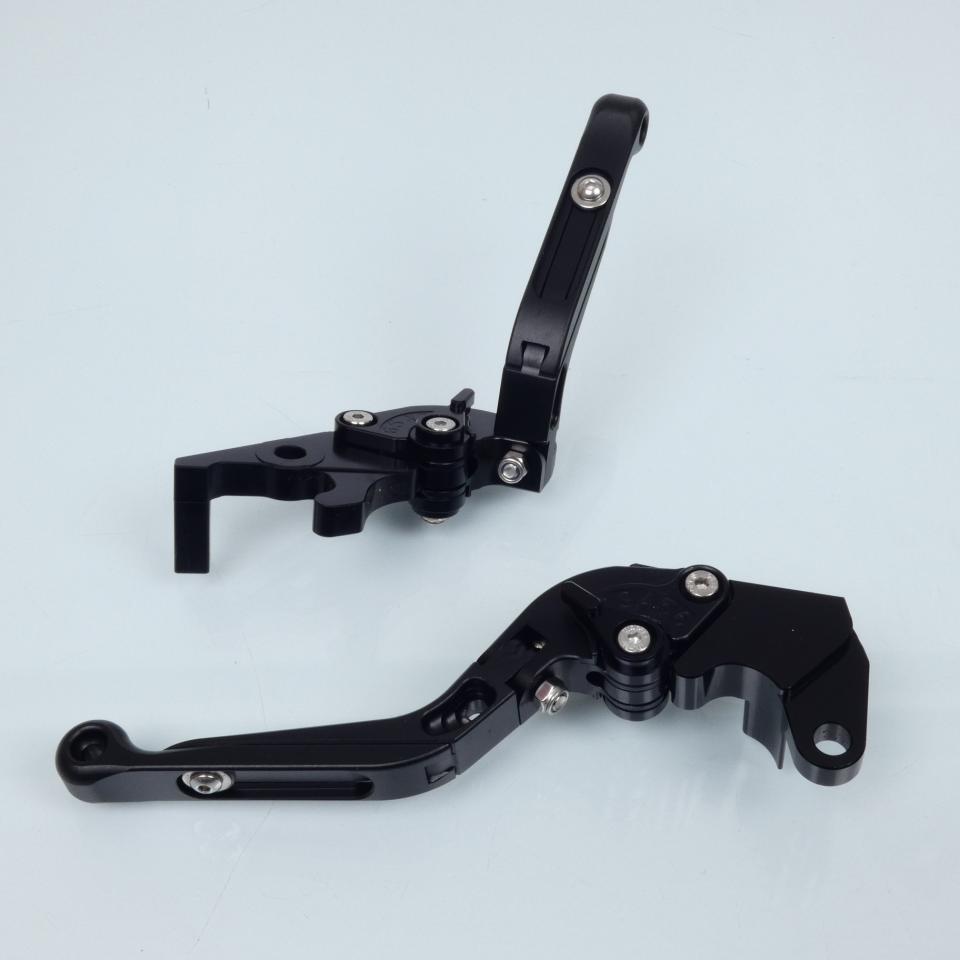 Levier frein droit Myra pour Moto Yamaha 125 YZF-R R3 2014 à 2015 alu CNC noir / paire Neuf