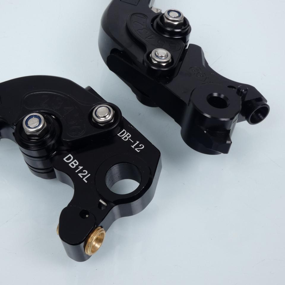 Levier frein droit Sifam pour Moto KTM 690 Duke 2014 à 2018 alu CNC noir / paire Neuf