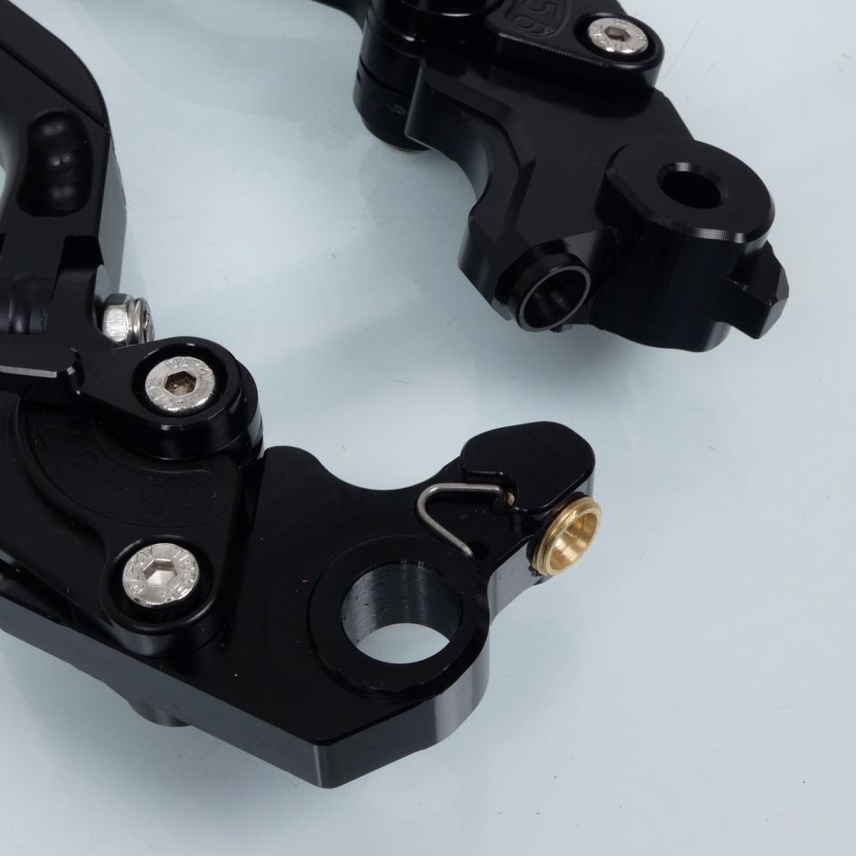 Levier frein droit Sifam pour Moto KTM 690 Duke 2014 à 2018 alu CNC noir / paire Neuf