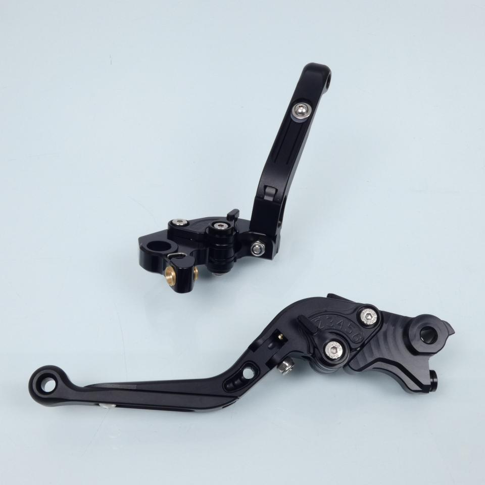 Levier frein droit Sifam pour Moto KTM 690 Duke 2014 à 2018 alu CNC noir / paire Neuf